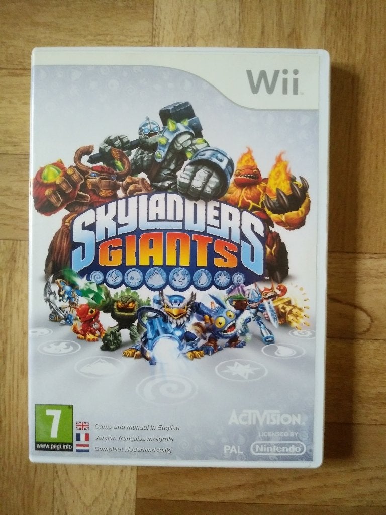 Jeu Skylanders Giants pour Wii ou Wii U, Enlèvement ou Envoi, 2 joueurs, À partir de 7 ans, Aventure et Action