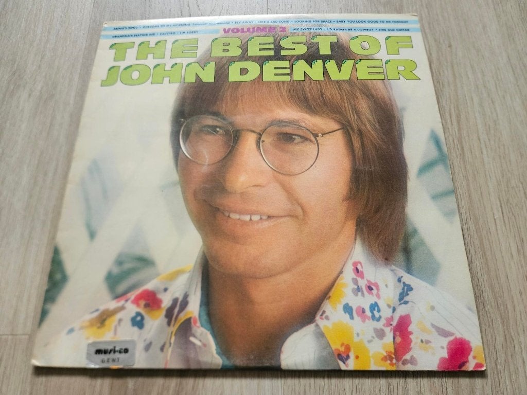 LP John Denver - The Best Of John Denver Vol. 2, Cd's en Dvd's, Vinyl | Country en Western, LP, Gebruikt, Ophalen of Verzenden