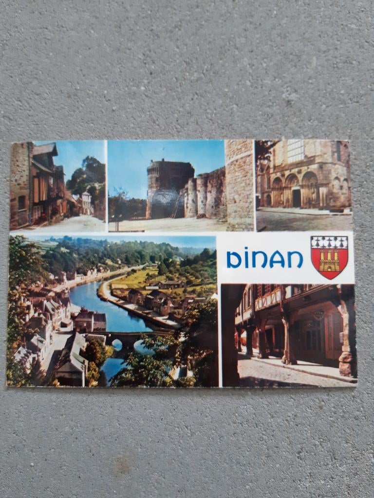 Postkaart LA BRETAGNE "DINAN" (Frankrijk), Ophalen of Verzenden, 1980 tot heden, Ongelopen, Frankrijk
