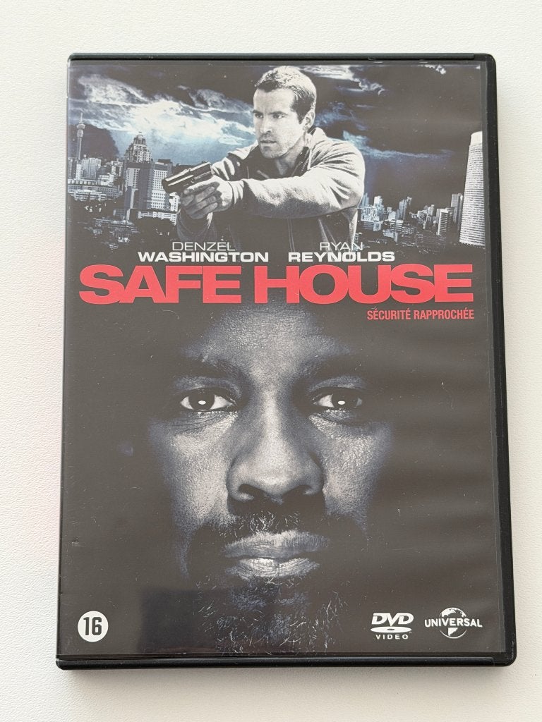 Safe House (Denzel Washington / Ryan Reynolds) DVD, Cd's en Dvd's, Vanaf 16 jaar, Nederlands, Actiethriller, Ophalen of Verzenden