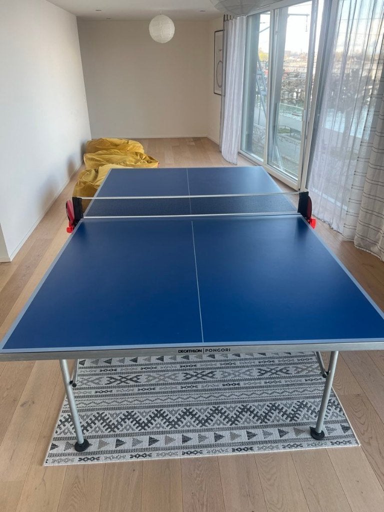Table de ping-pong PPT 500 Outdoor + Bâche – État neuf, Sports & Fitness, Ping-pong, Enlèvement, Neuf, Table d'extérieur, Pliante
