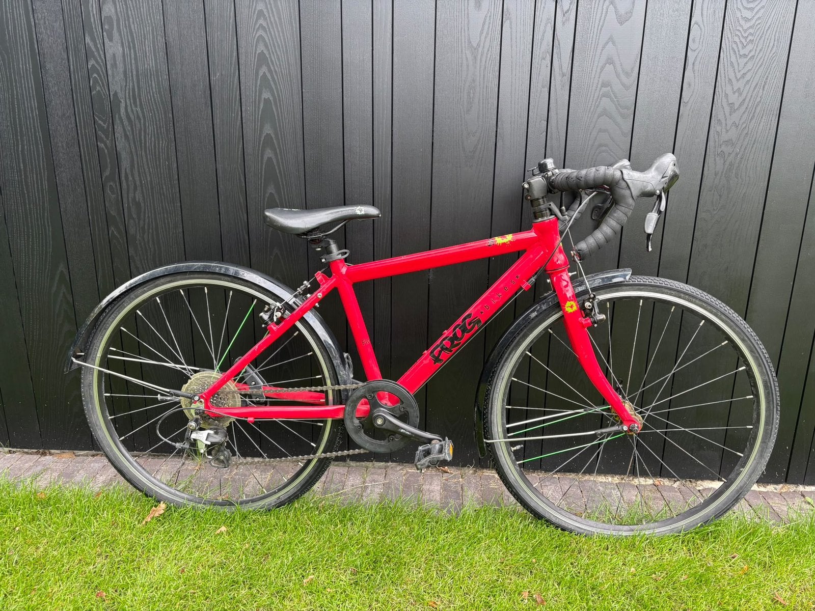 Frog koersfiets 67 inch - rood, Fietsen en Brommers, Ophalen, Gebruikt, 20 inch of meer