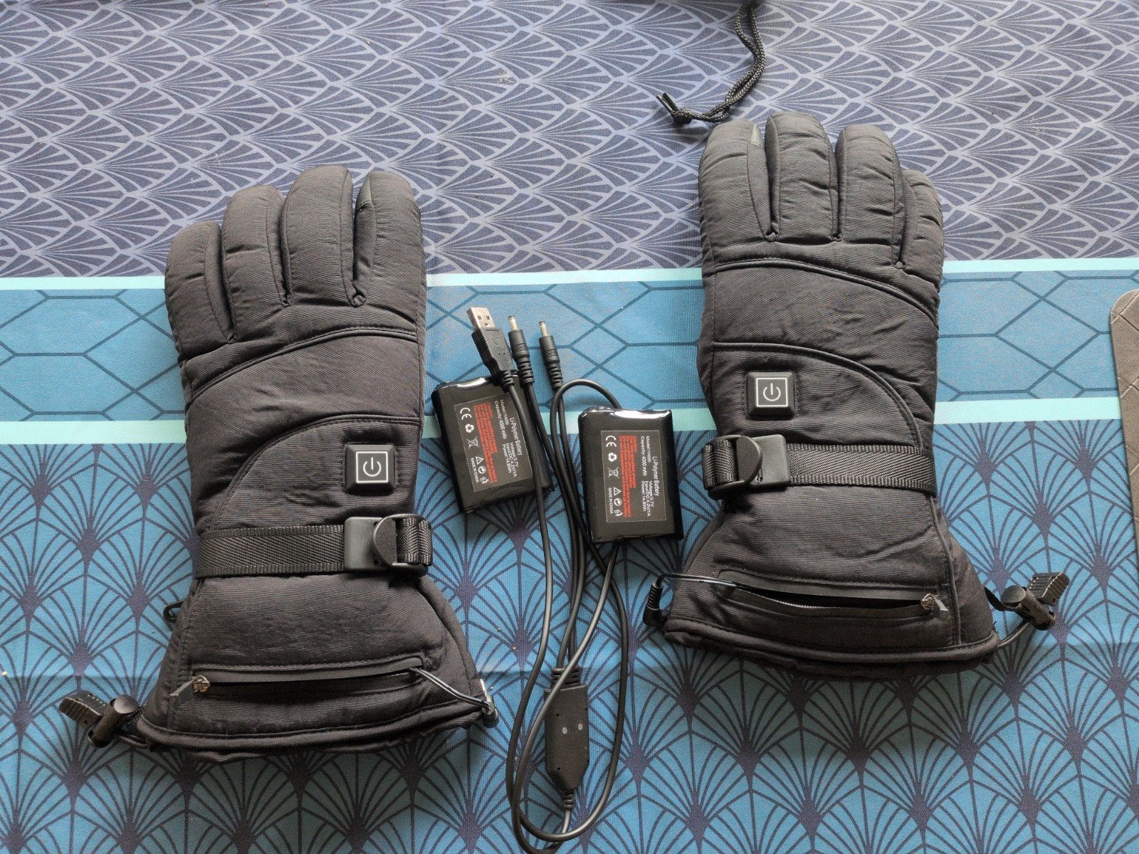 verwarmde handschoenen motor, skie, pedalec, snowboard, Enlèvement, Comme neuf