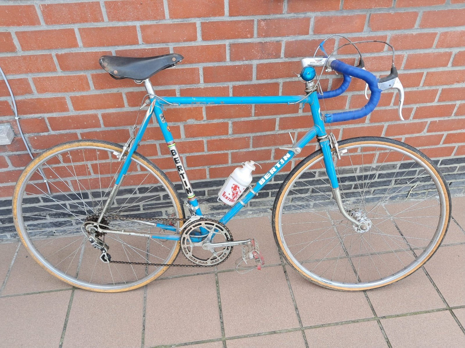 Vintage Bertin koersfiets, Vélos & Vélomoteurs, Enlèvement, Bertin, Années 60 ou plus récent