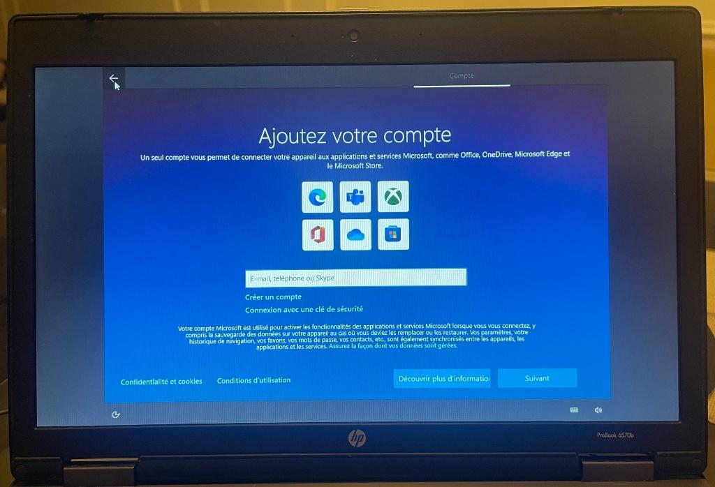 Probook HP 6570B, Informatique & Logiciels, Hp, 256 GB, HDD, 8 GB