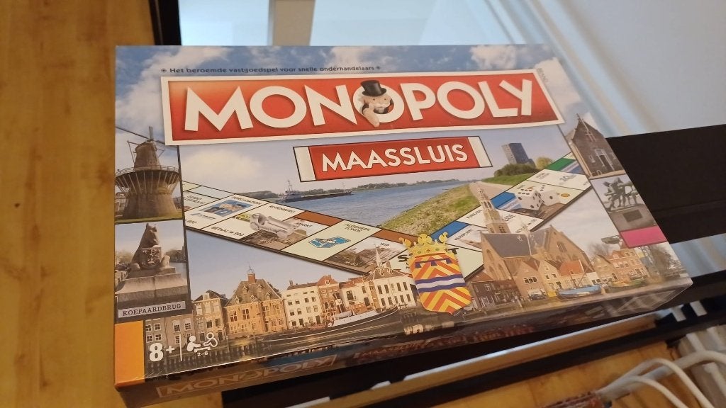 jeu de plateau new Monopoly Maassluis Monopoly beautiful, 1 ou 2 joueurs, Enlèvement ou Envoi, Neuf, Monopoly