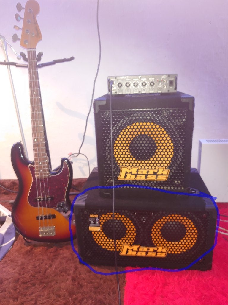 Kabinet Markbass, Ophalen, Zo goed als nieuw, Basgitaar, 100 watt of meer