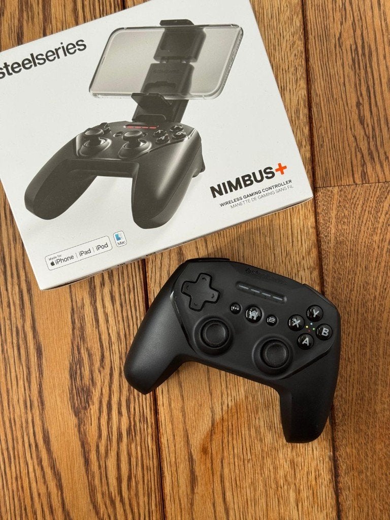 SteelSeries Nimbus+ draadloze controller (als nieuw), Ophalen of Verzenden, Zo goed als nieuw, SteelSeries