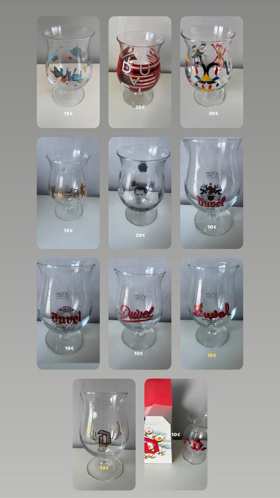 Brillen uit de DUVEL collectie, Verzamelen, Ophalen of Verzenden, Nieuw, Duvel