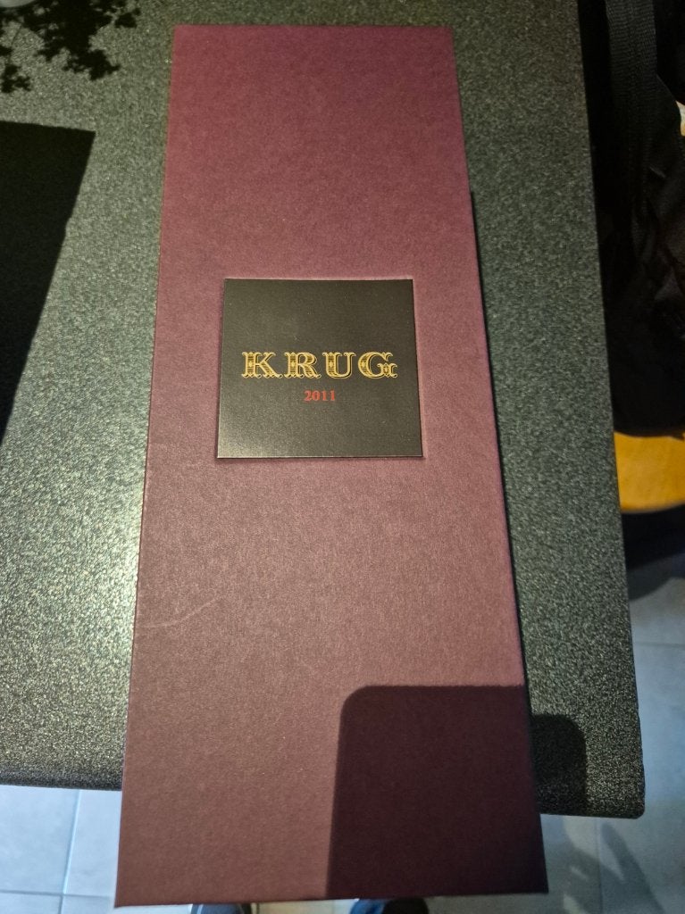 2 Champagne Krug 2011 in een doos, Ophalen, Frankrijk, Nieuw, Champagne