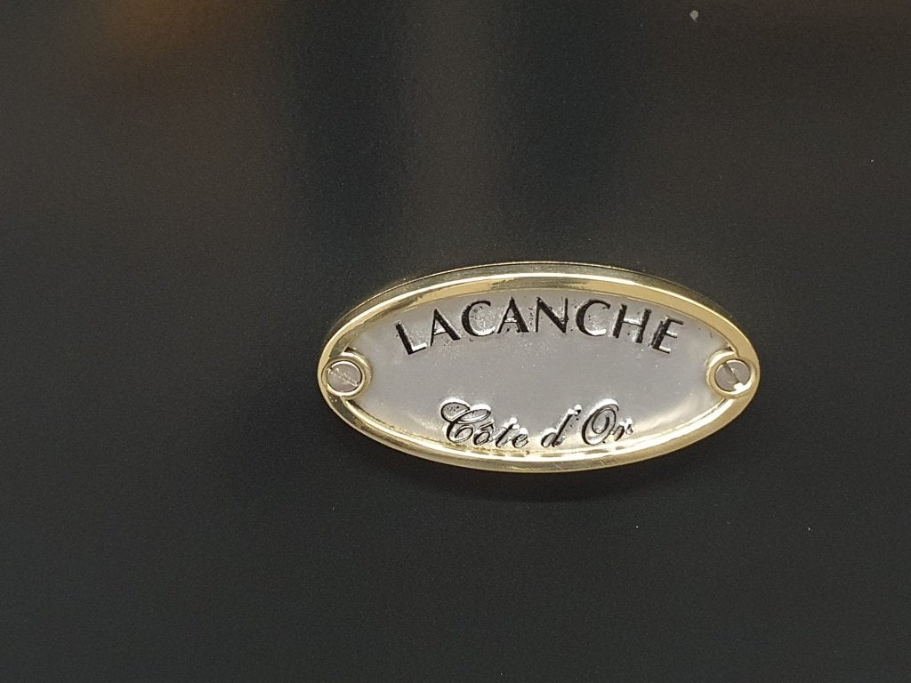 Lacanche Fornuis 100cm zwart en messing Coupe de Feu 2 ovens, Gaz, Classe énergétique A ou plus économe, Comme neuf, Enlèvement