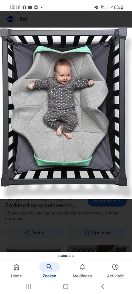 Hangloose hangmat baby, Ophalen