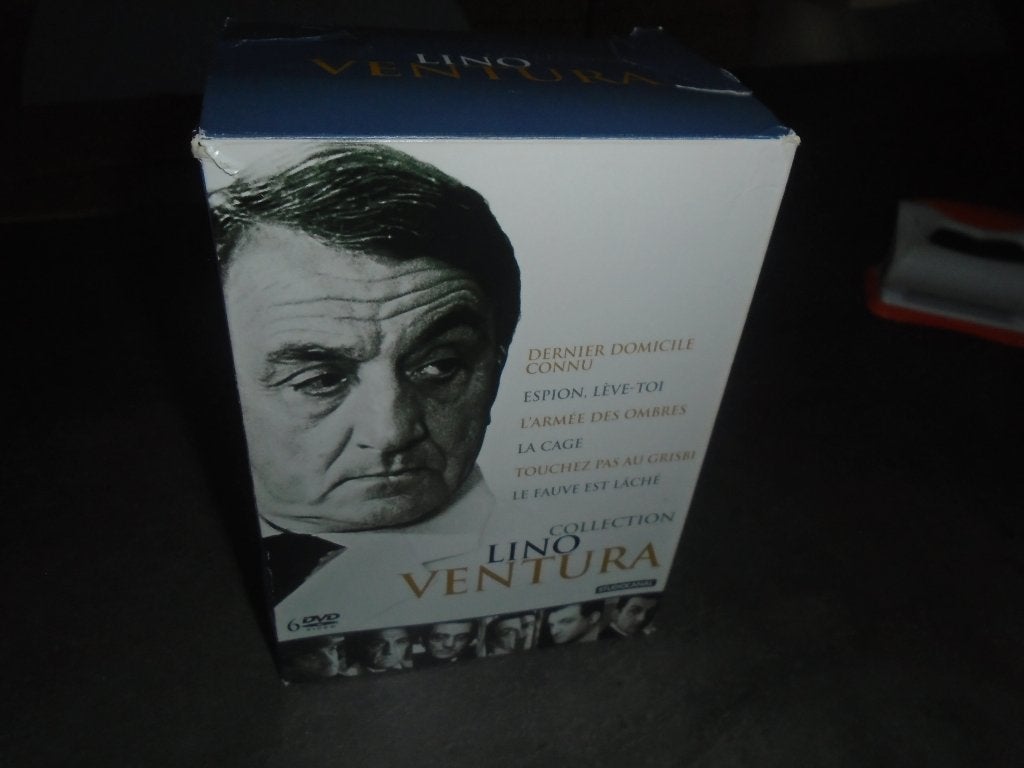 DVD - CLASSIQUES - Box Lino Ventura - 6 DVDs, Enlèvement ou Envoi, Utilisé, Drame