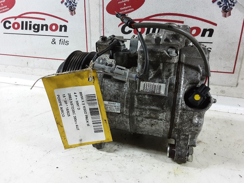 COMPRESSEUR CLIMATISATION BMW X5 (F15) (7SBU17A), Mevr. I. Hauben, Utilisé, BMW, Rue de l'Espoir 34 34
4030  GRIVEGNÉE, BE