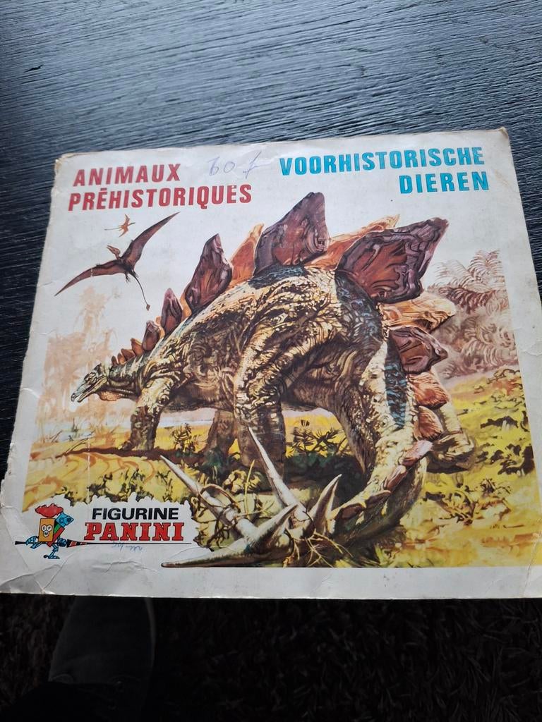 Panini stickeralbum voorhistorische dieren  1975, Ophalen of Verzenden