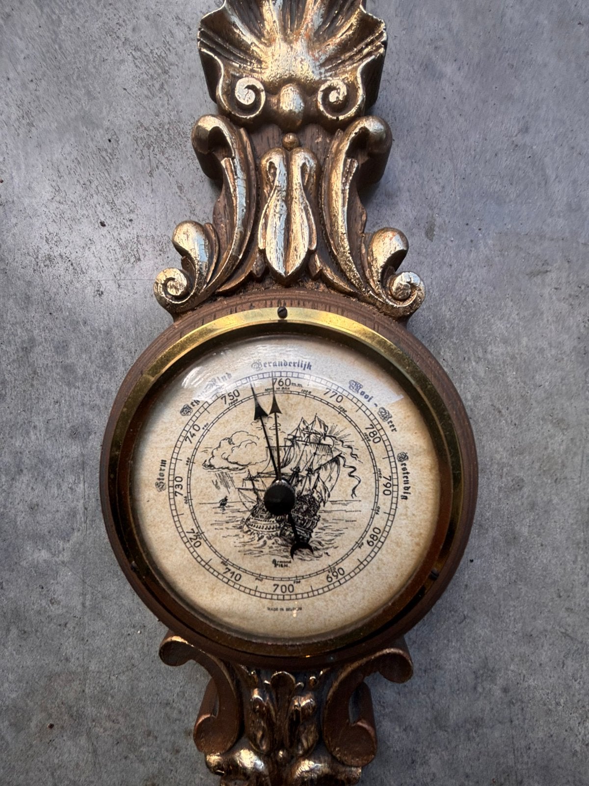 Barometer, Ophalen, Zo goed als nieuw