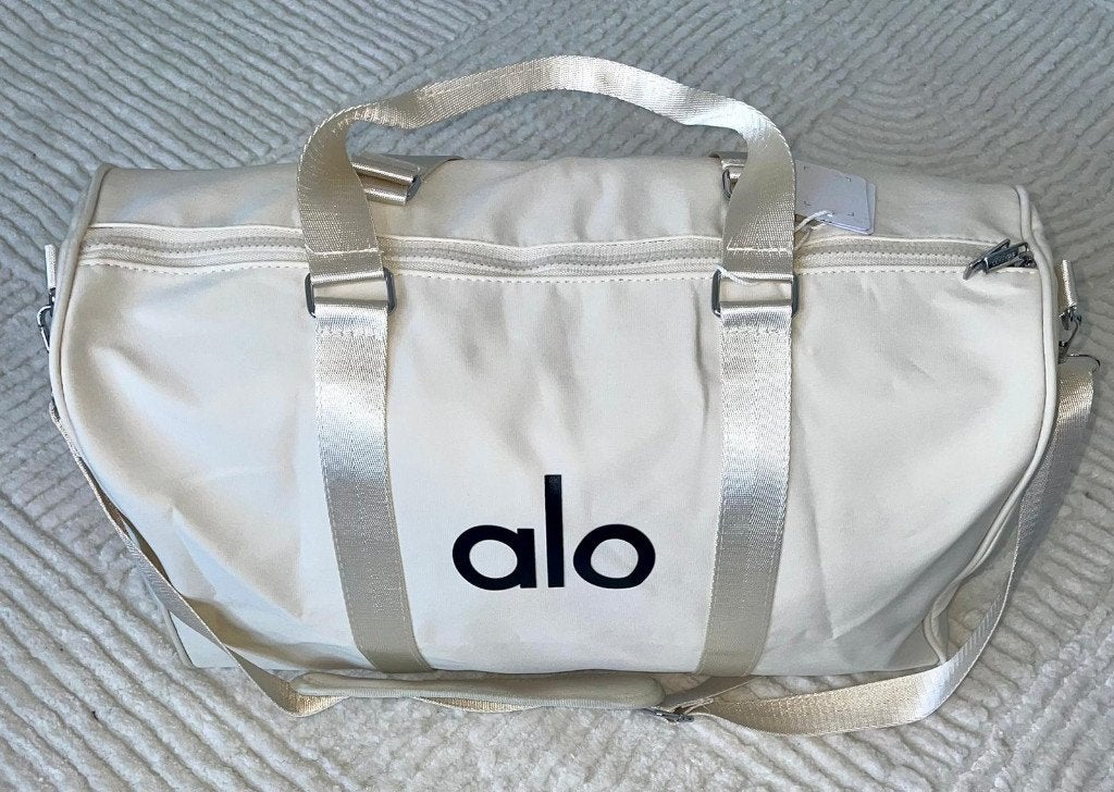 ALO Yoga witte sporttas — Nieuw met tag, Ophalen of Verzenden, Nieuw, Unisex volwassen