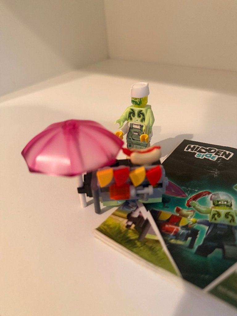 LEGO Hidden Side Set - Chef Enzo's Spook Hotdogs (30463), Lego, Ensemble complet, Instructions incluses, Comme neuf