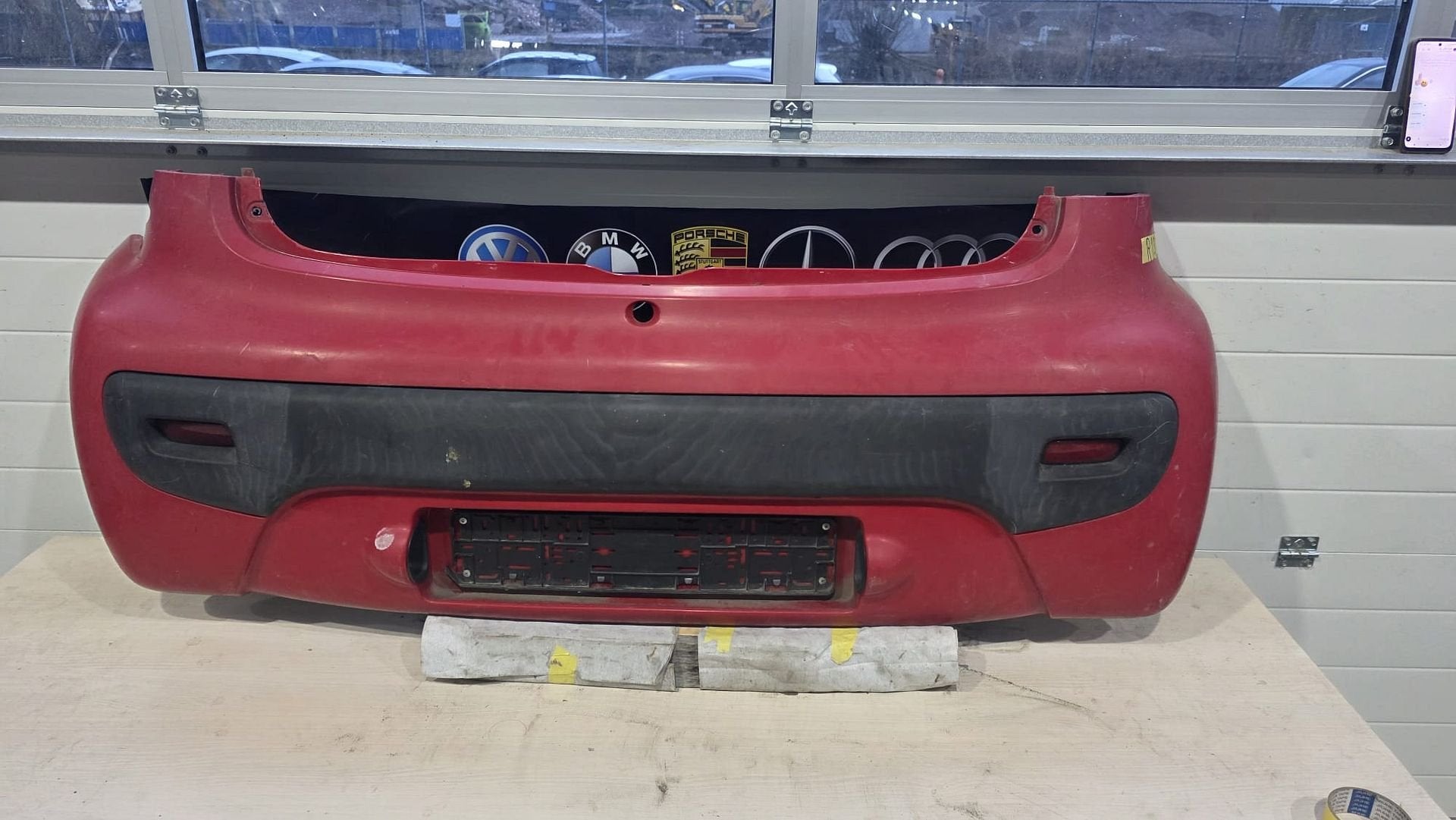 Peugeot 107 Achterbumper, Auto-onderdelen, Gebruikt, -, -, Ophalen of Verzenden