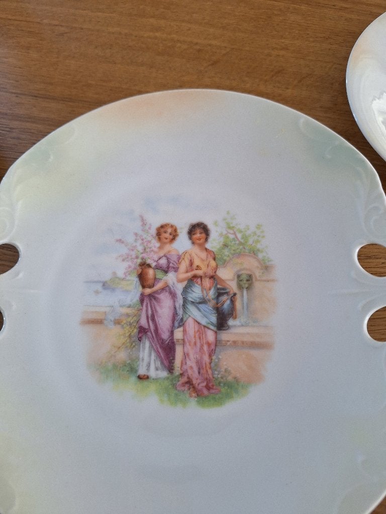 Victoria Czecho-Slovakia  - 1 plat + 6 assiettes, Enlèvement ou Envoi