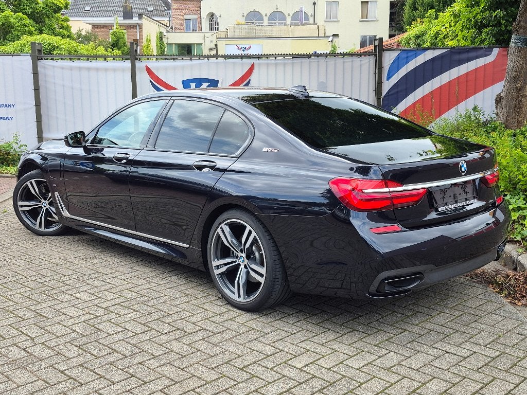 BMW 740e M Sport | 47.000km | Softclose | Comfortseats | LED, Auto's, BMW, Automaat, Euro 6, 4 cilinders, Blauw