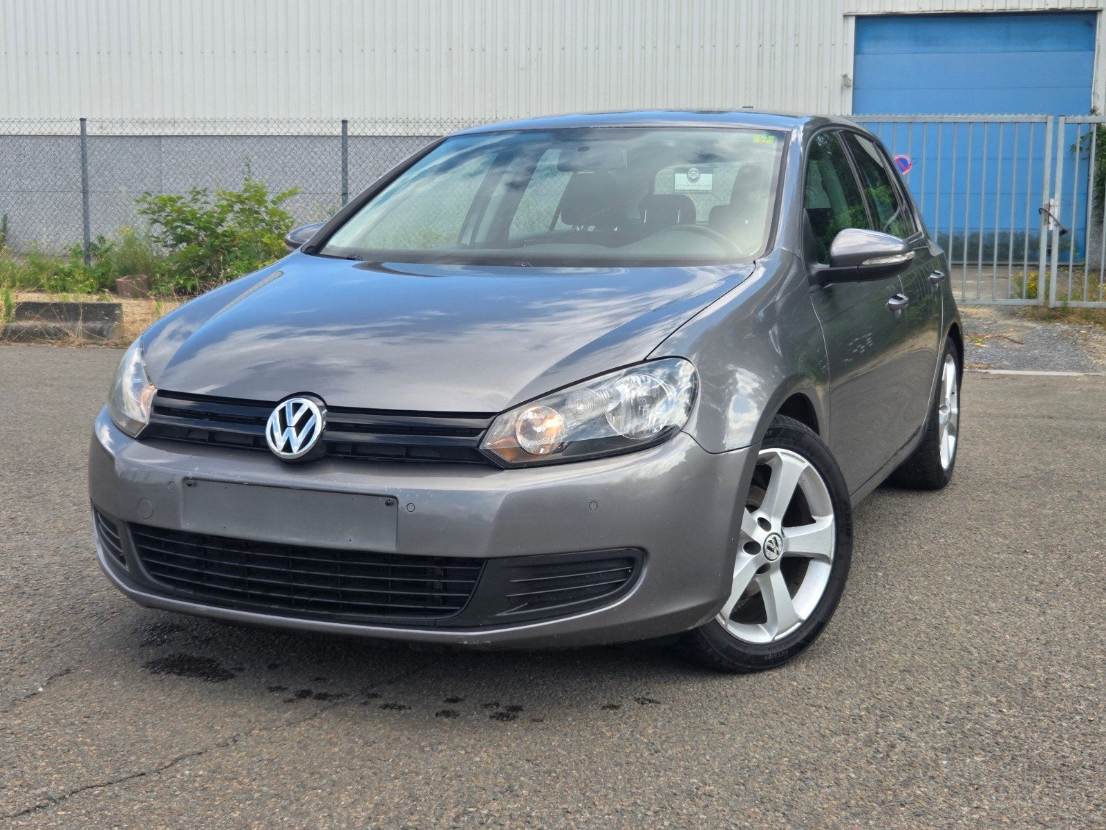 VW GOLF 6 1.6TDI 105CV KLAAR OM GEREGISTREERD TE WORDEN, Euro 5, Stof, Zwart, 4 cilinders