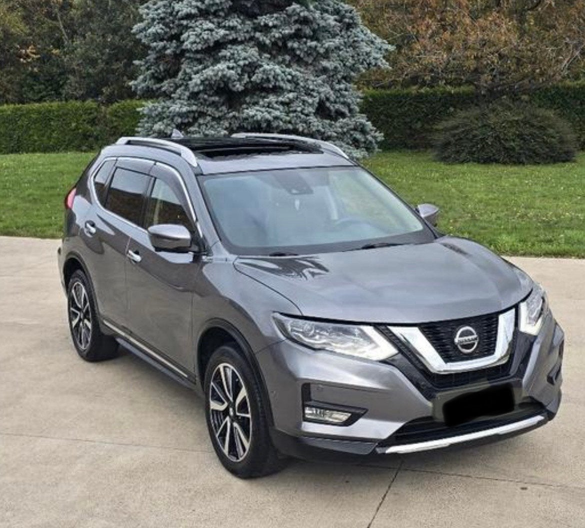Nissan xtrail/1.7/automaat/diesel/123 km/opendak/fulloption, Autos, Cuir, Argent ou Gris, Achat, Carnet d'entretien