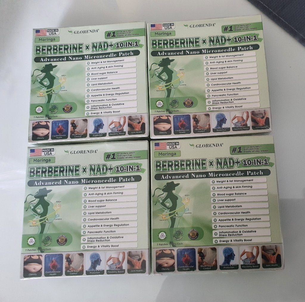 Glorenda Patches 4x 7 stuks, Handtassen en Accessoires, Uiterlijk | Dieet en Afvallen, Ophalen of Verzenden, Nieuw, Overige typen