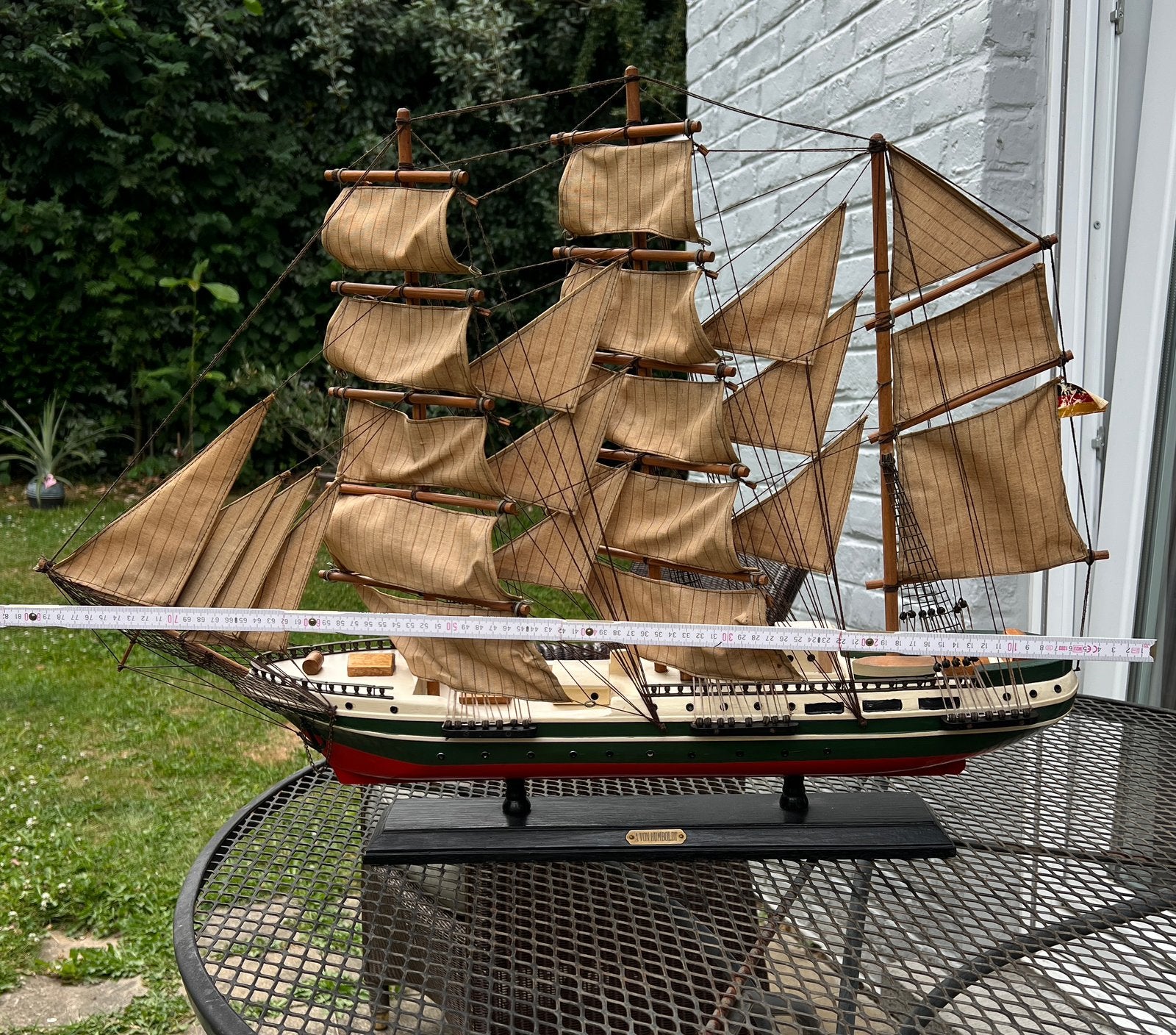 Maquette de voilier « Alexander von Humboldt », Enlèvement ou Envoi, Comme neuf