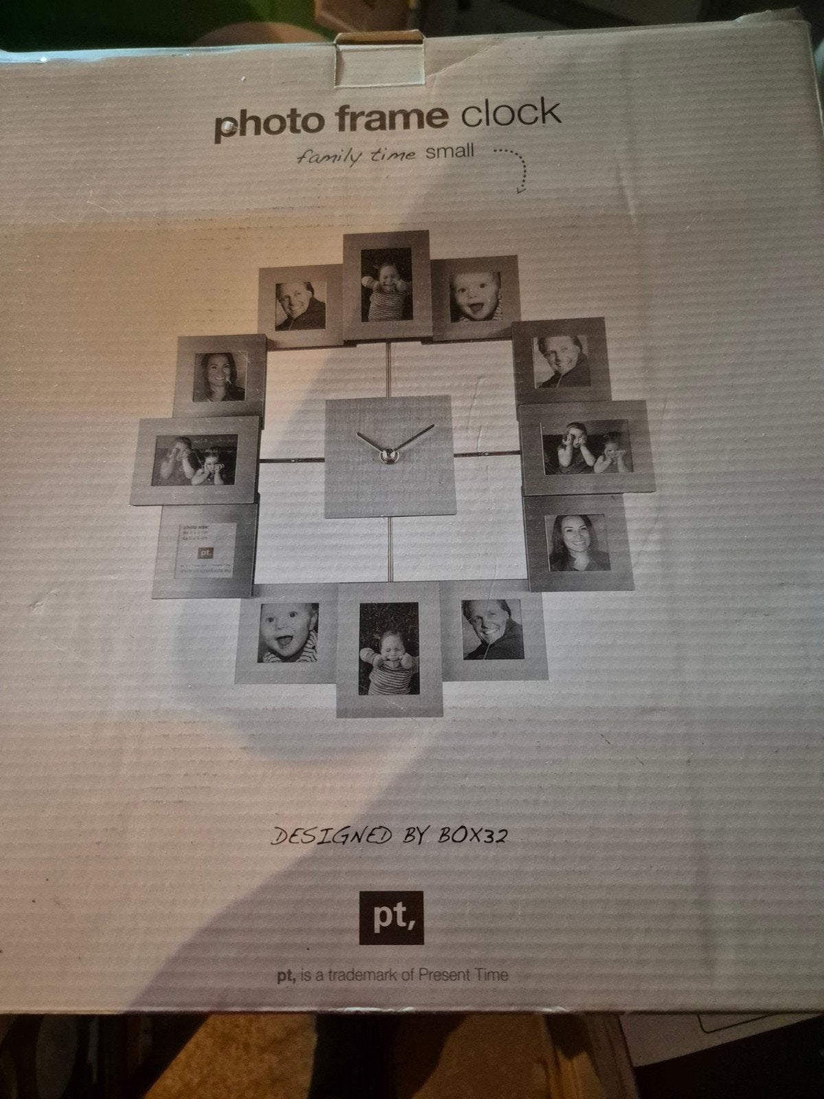 Fotokader klok, Huis en Inrichting, Ophalen