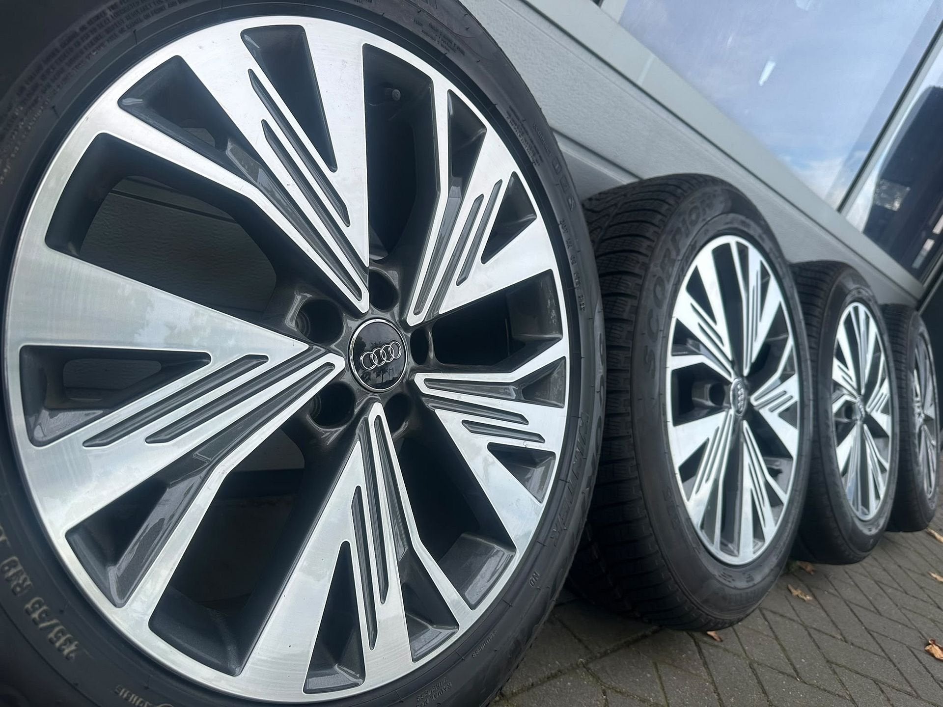 19 inch s-line Audi Q4 D5 Sportback SUV velgen winterbanden, Pneus et Jantes, Pneus hiver, Véhicule de tourisme, -