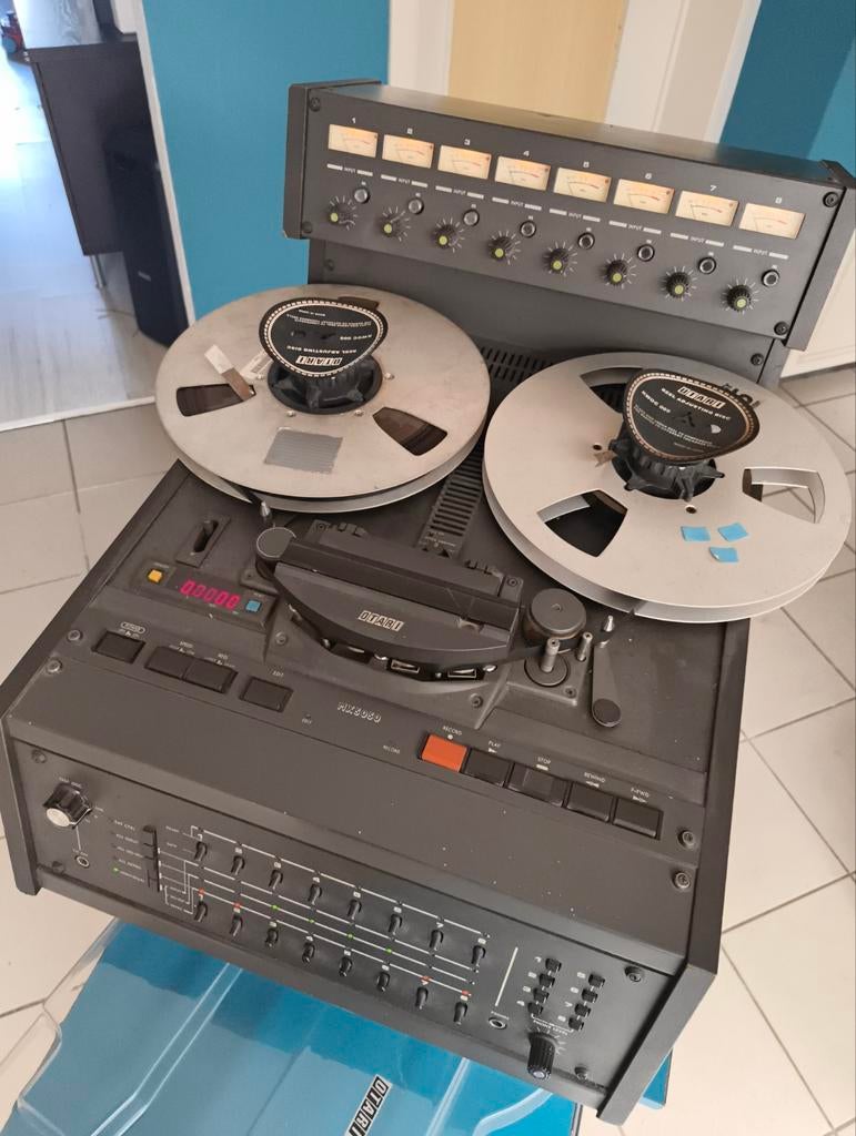 Otari MX5050 8-Track Bandrecorder, Enlèvement, Magnétophone
