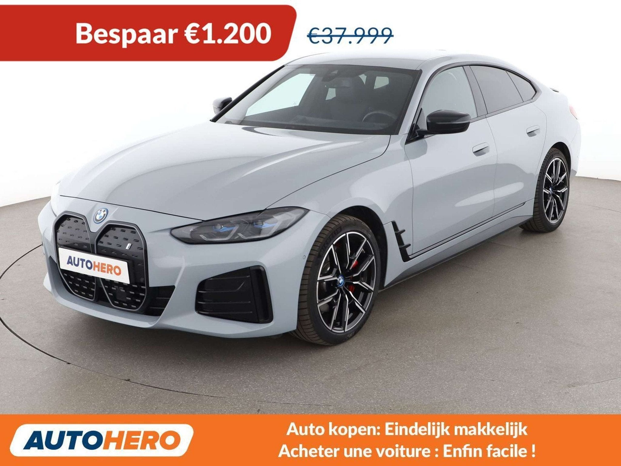 BMW i4 eDrive35 Gran Coupe M Sport (bj 2023, automaat), Auto's, Lichtsensor, Gebruikt, 2065 kg, Elektrisch