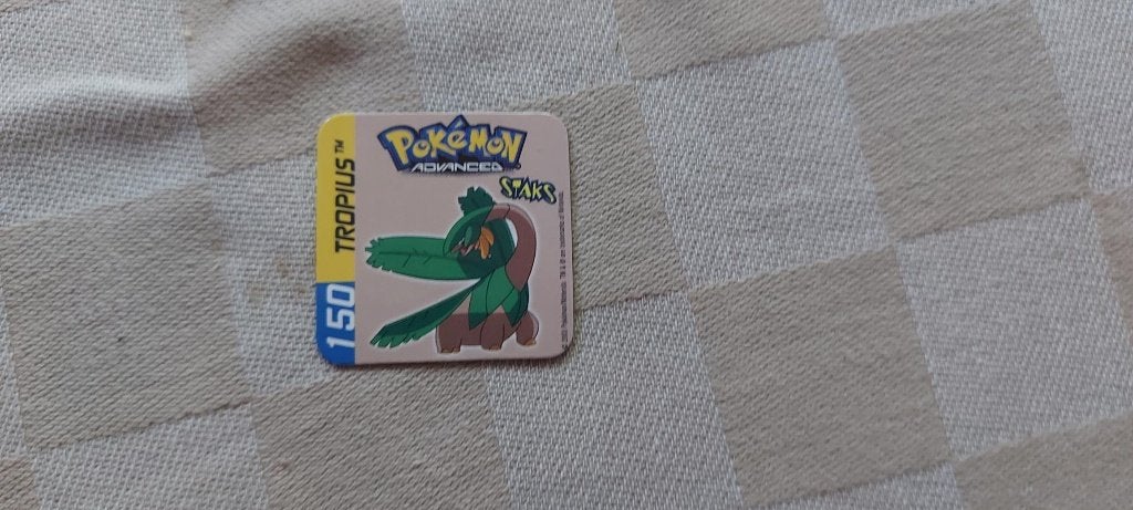 pokemon magneet panini staks Trophius, Ophalen of Verzenden, Nieuw, Overige typen