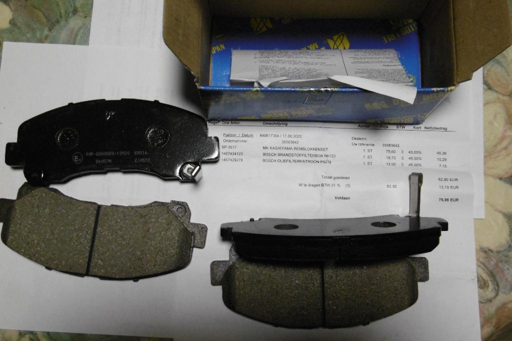 Plaquettes de frein Isuzu D Max/Rodeo, Enlèvement ou Envoi, Neuf