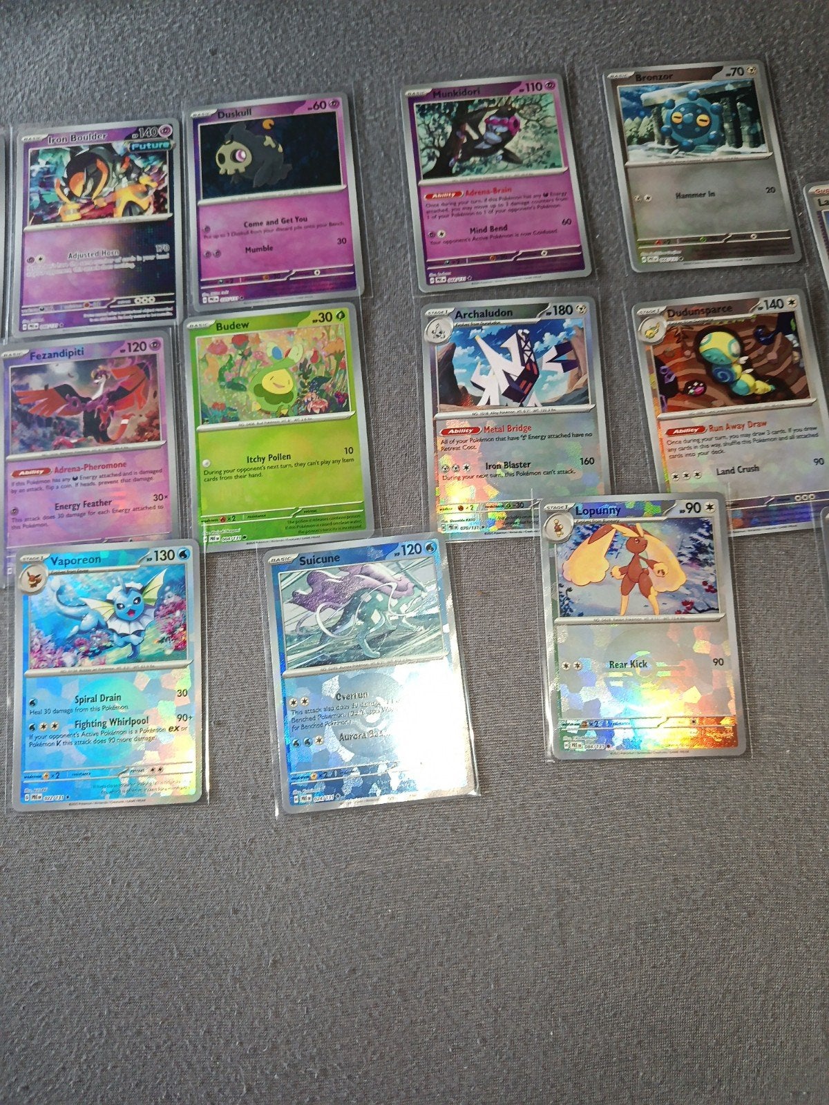 Pokémon Prismatic Evolutions Verzameling - Base Set, Reverse, Enlèvement, Comme neuf, Plusieurs cartes, Foil