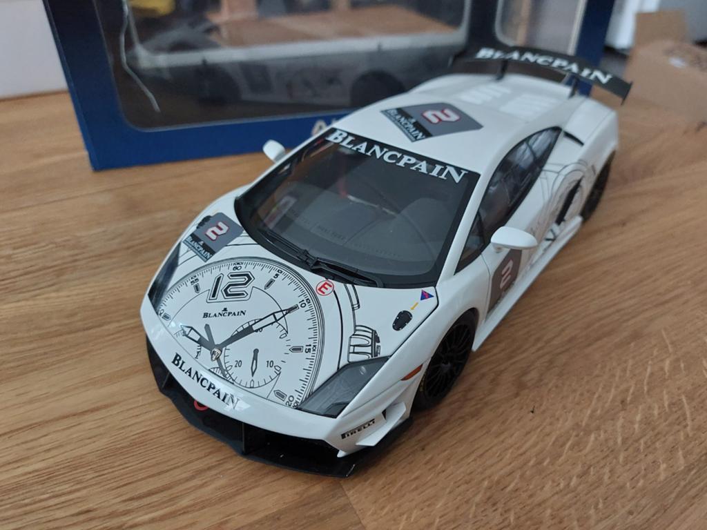 Autoart 74689 1/18 Lamborghini Gallardo LP560 4 Super Trofeo, Ophalen of Verzenden, Zo goed als nieuw, Auto, Autoart