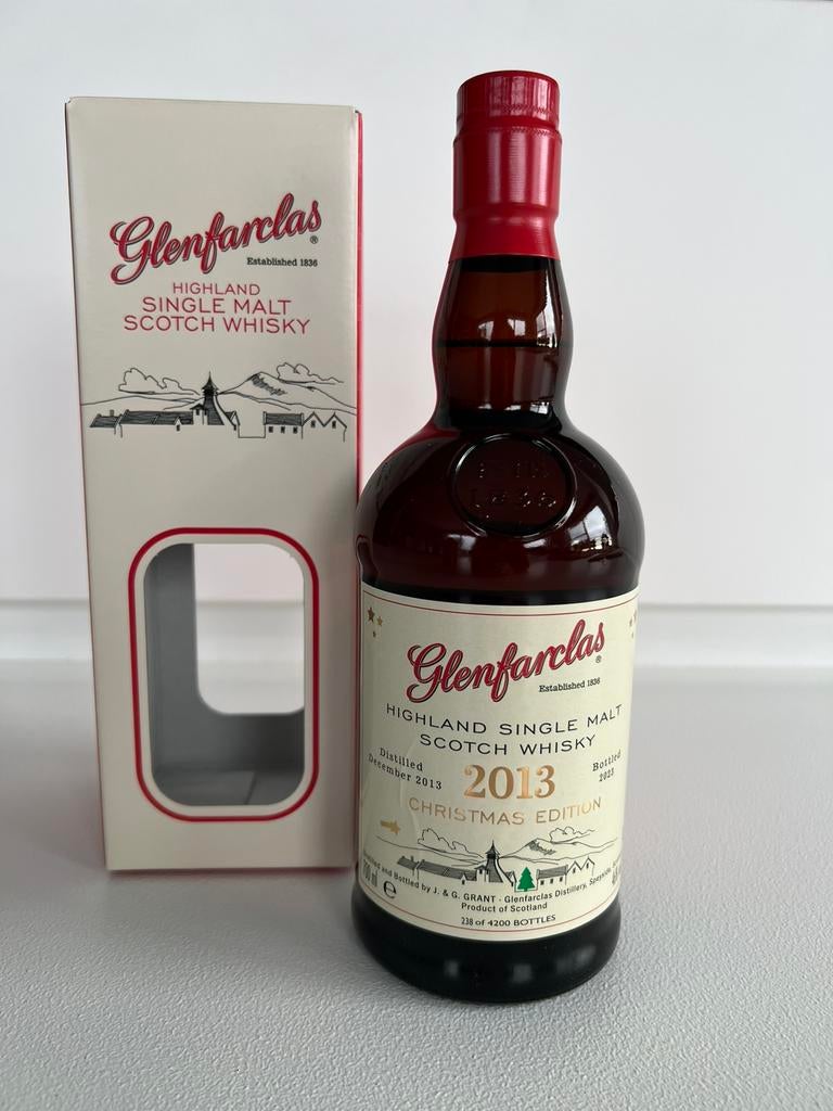 Glenfarclas 2013 Christmas edition, Ophalen, Zo goed als nieuw