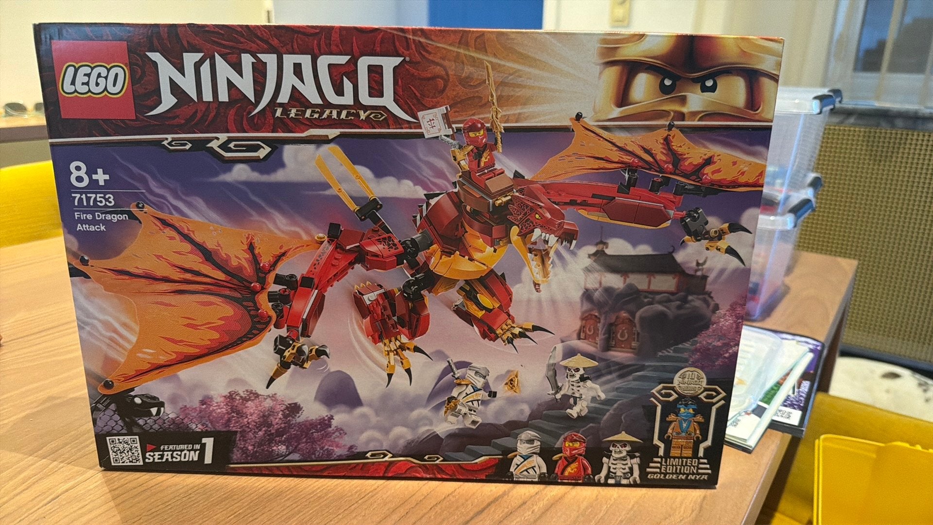 Lego NINJAGO Vuurdraak aanval (71753) - sealed, Ophalen, Lego, Nieuw, Compleet
