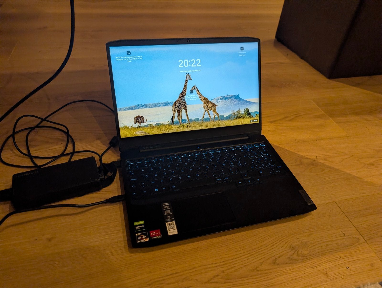 laptop IdeaPad gaming, Ophalen, Gebruikt, Met videokaart, 15 inch