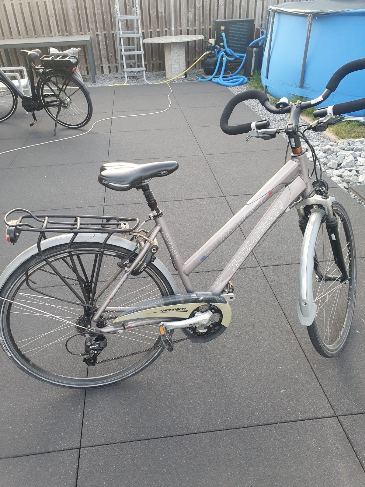 damesfiets grijs, Autres marques, Frein sur jante, Enlèvement, Utilisé