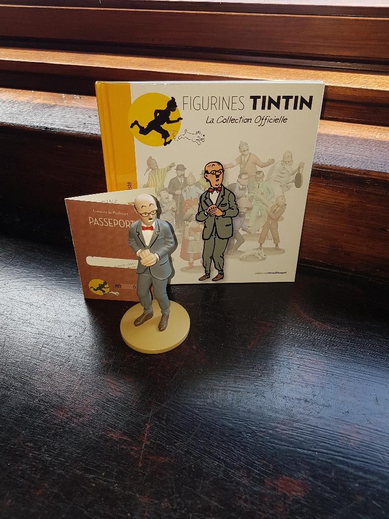 tintin figurine officielle n83, Collections, Enlèvement ou Envoi, Tintin, Comme neuf, Statue ou Figurine