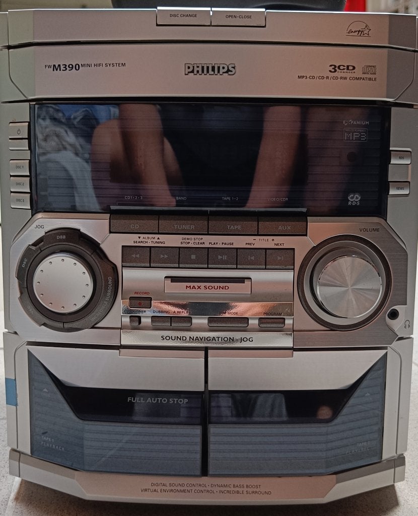 Mini Hi-Fi audioketen Philips FWM390, Audio, Tv en Foto, Stereoketens, Ophalen, Philips, Gebruikt, Tuner of Radio