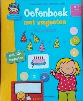 OEFENBOEK REKENEN MET MAGNETEN, Ophalen of Verzenden, Gebruikt