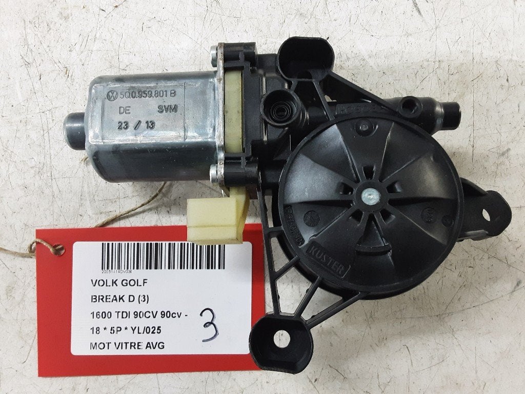 MOTEUR LEVE VITRE ELECTRIQUE AVANT GAUCHE (5Q0959801B), Volkswagen, Volkswagen AG, Utilisé, Kundenbetreuung@volkswagen.de