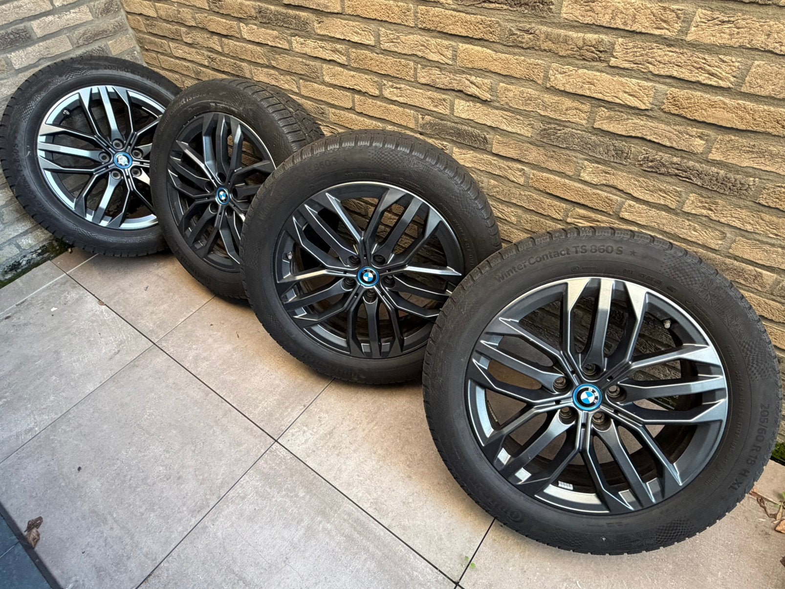 Originele BMW X1 U11 18” wintervelgen + Continental TS 860, Auto-onderdelen, Ophalen, 18 inch, Band(en)