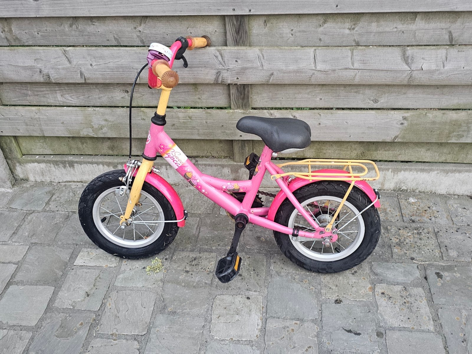 12 inch kinderfiets, Enlèvement, Stabilisateurs