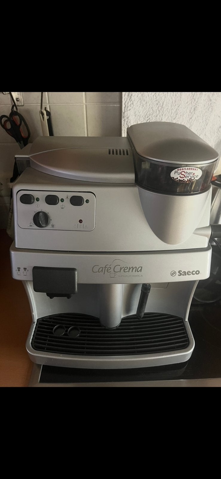 Saeco koffiemachine, Ophalen, Zo goed als nieuw, Saeco