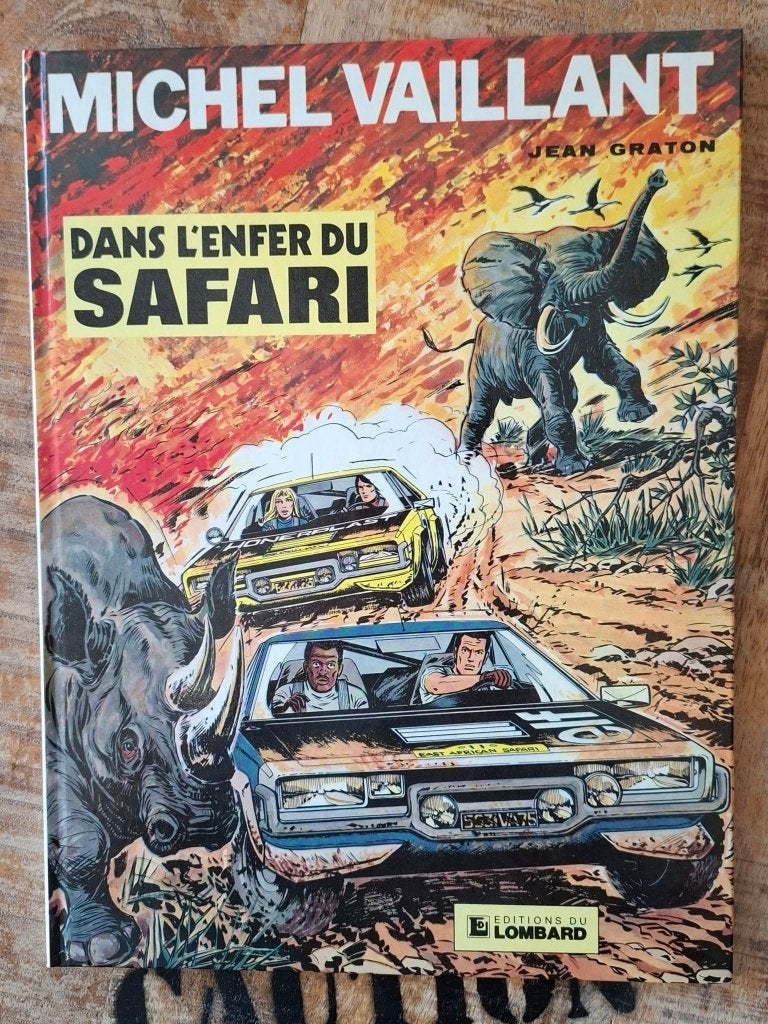 BD MICHEL VAILLANT #27 Enfer du safari LOMBARD 1978 GRATON, Neuf, Jean Graton, Enlèvement ou Envoi, Une BD