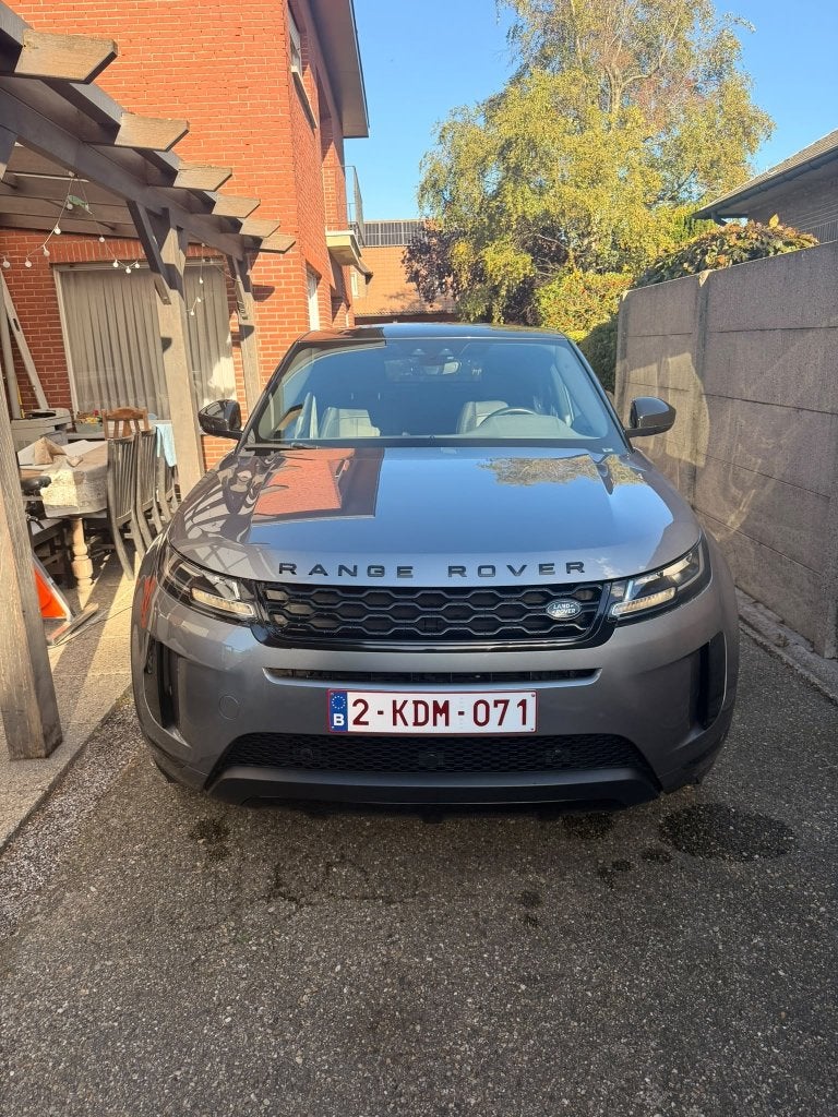 Range Rover Evoque, Cuir, Argent ou Gris, Achat, Noir